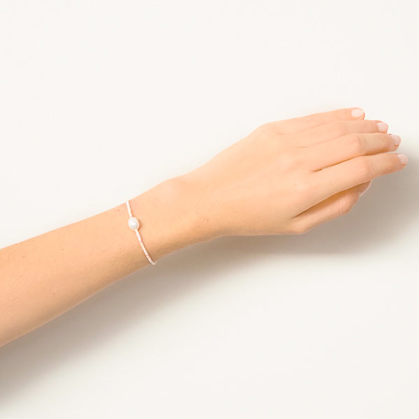 Pulseira aya rosa lilás