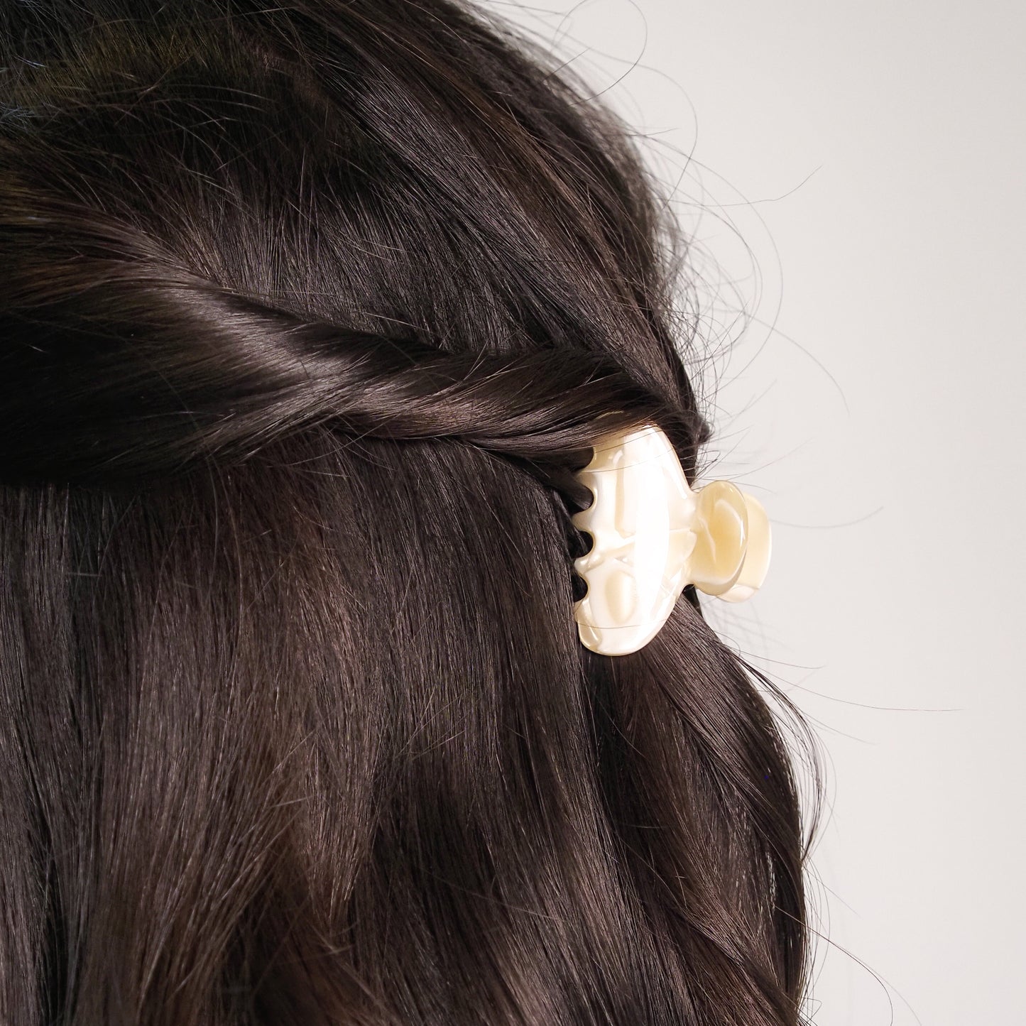 Piranha básica P bege texturizada - margê atelier