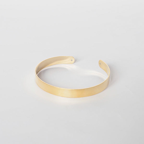 Bracelete liso dourado