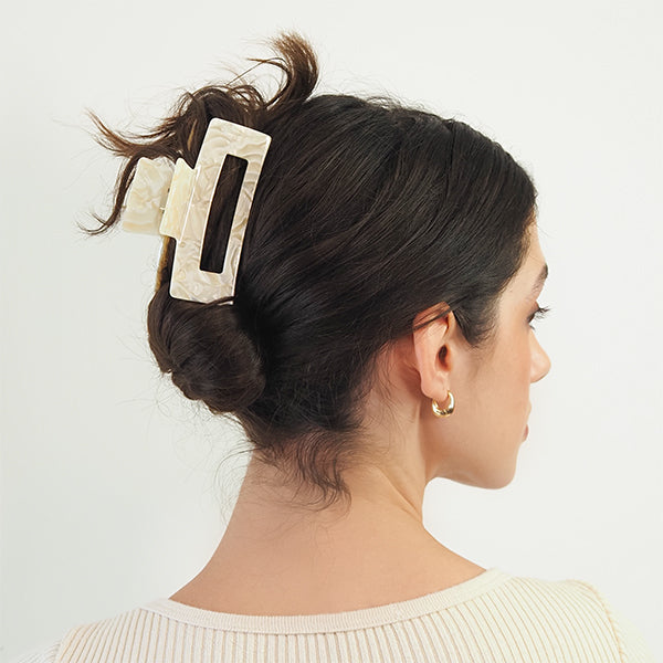 Piranha bege texturizada GG - margê atelier