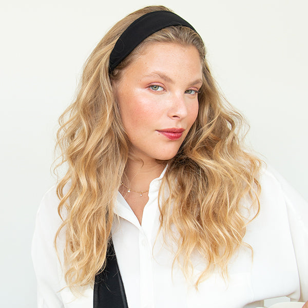 Lenço Slim preto - margê atelier