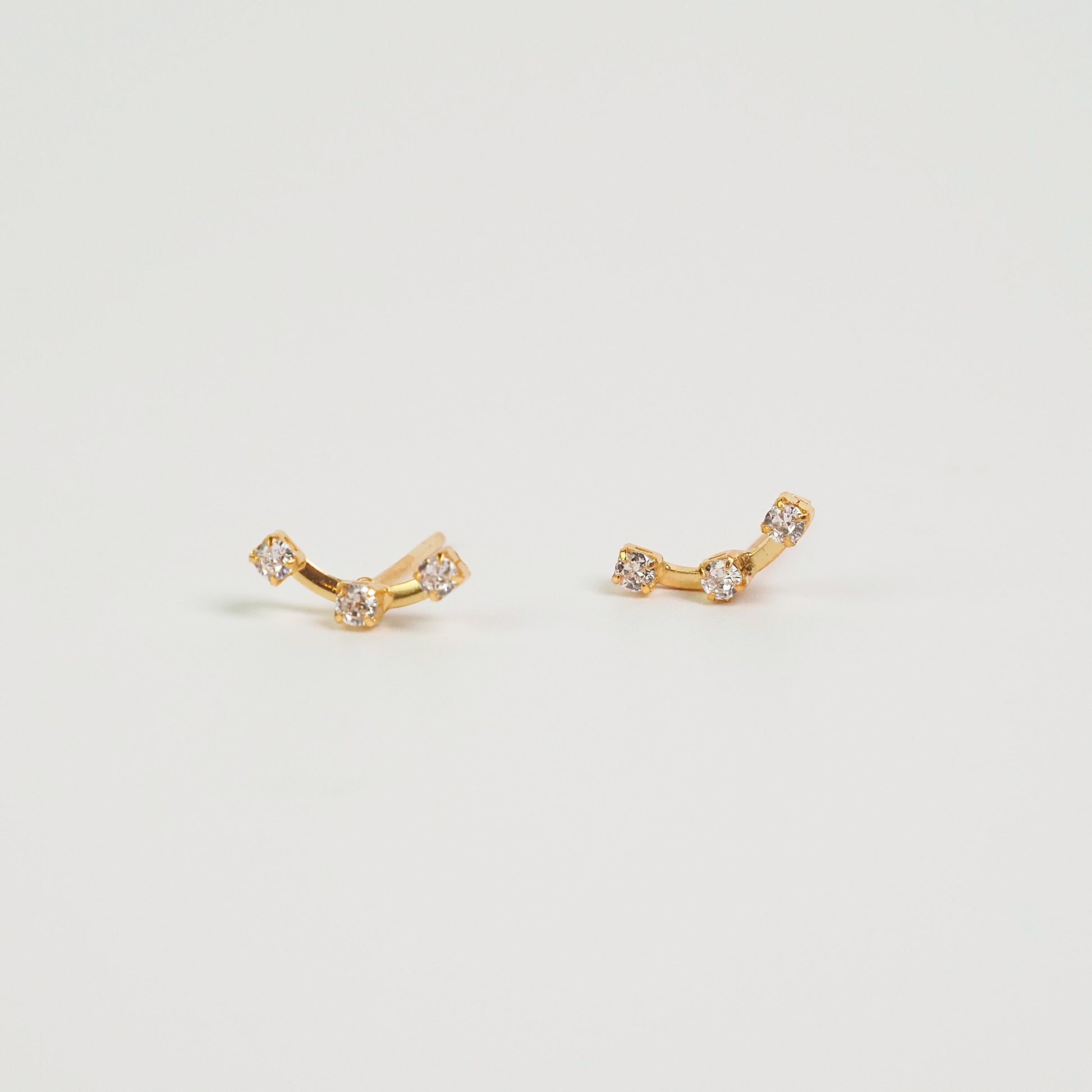 Kit zirconia corrente dourado - margê atelier