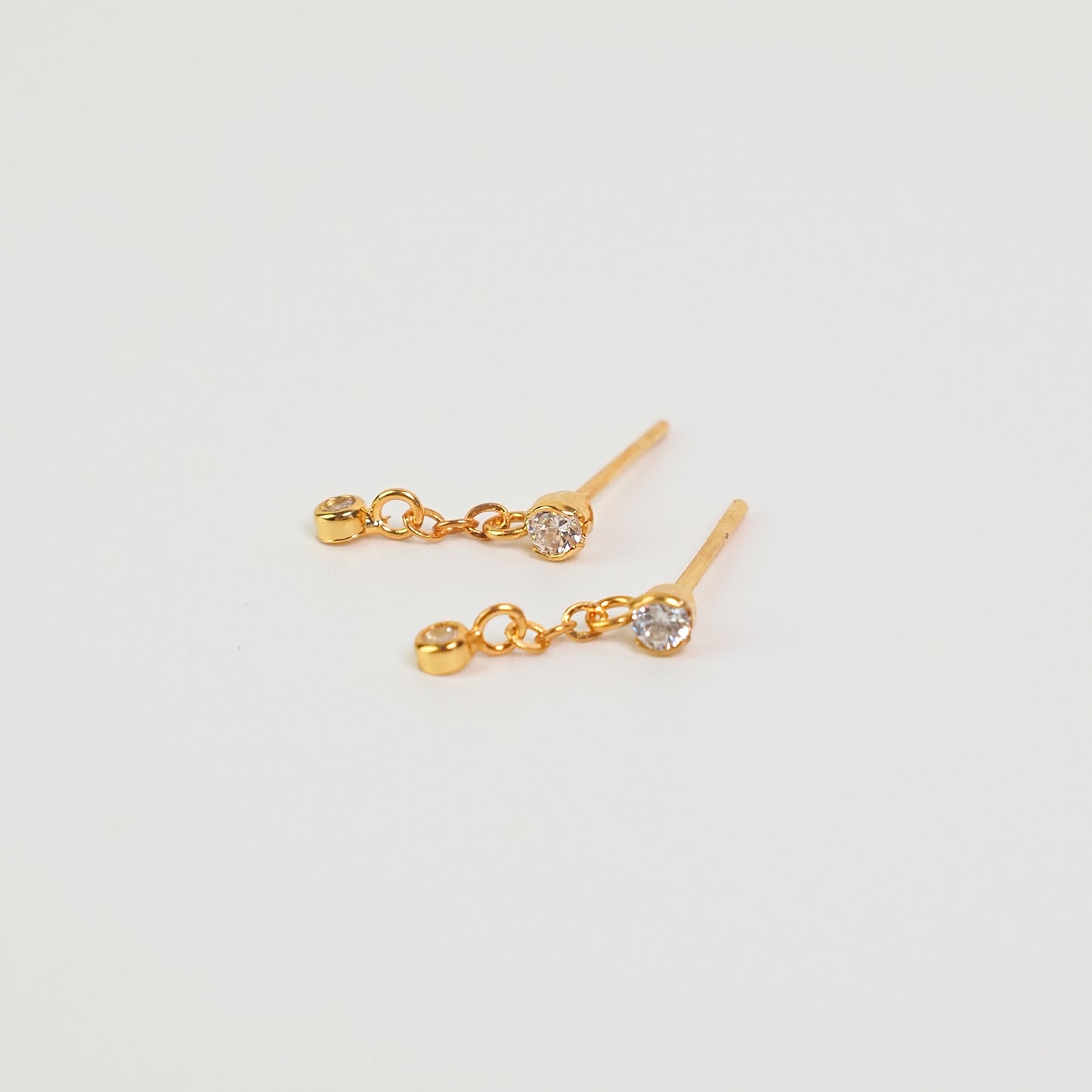 Kit zirconia corrente dourado - margê atelier