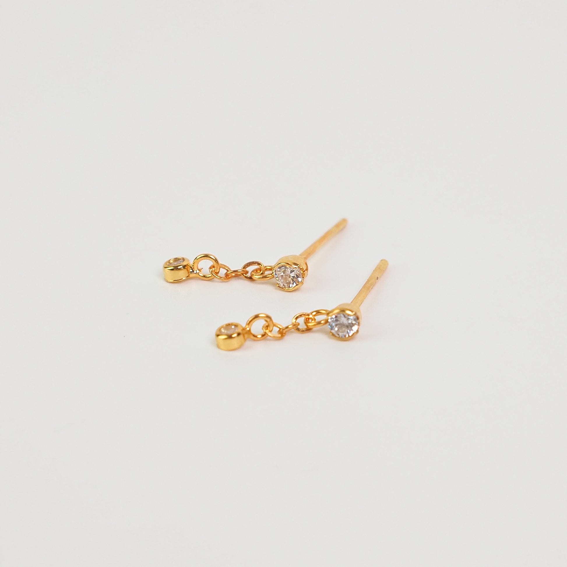 Kit zirconia corrente dourado - margê atelier