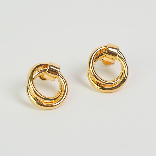 Brinco circo dourado - margê atelier