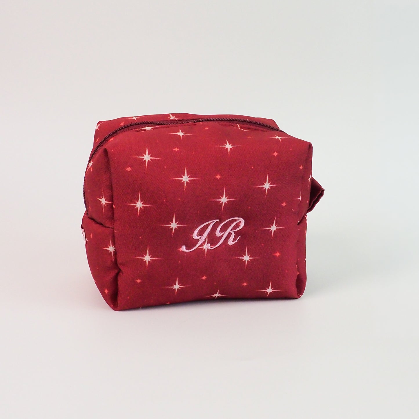 Necessaire estrelada vinho