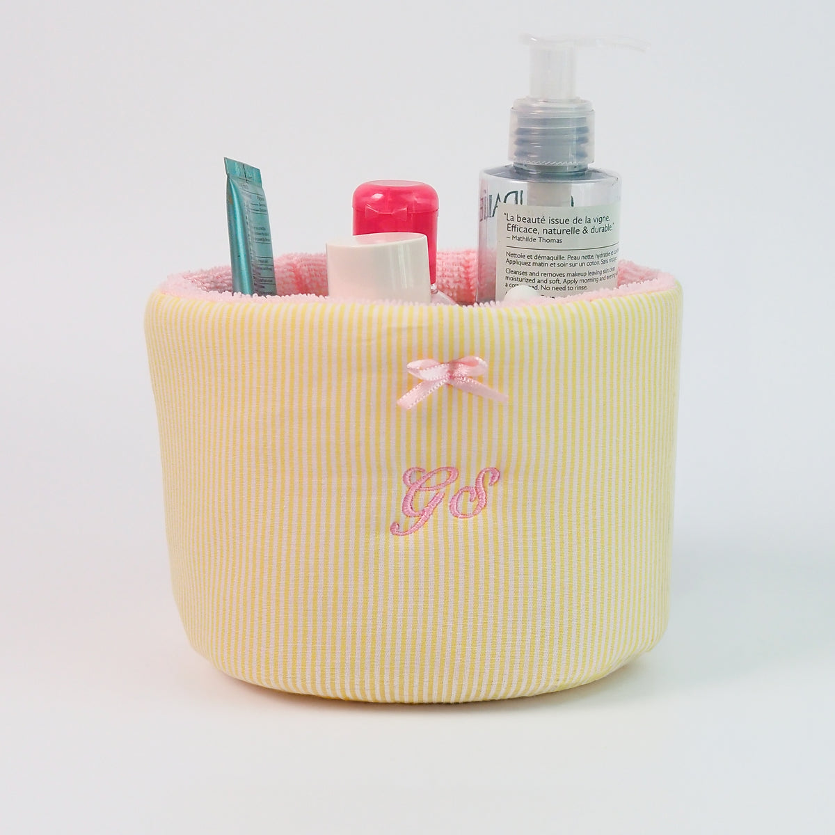 Organizador Listras Amarelo - margê atelier