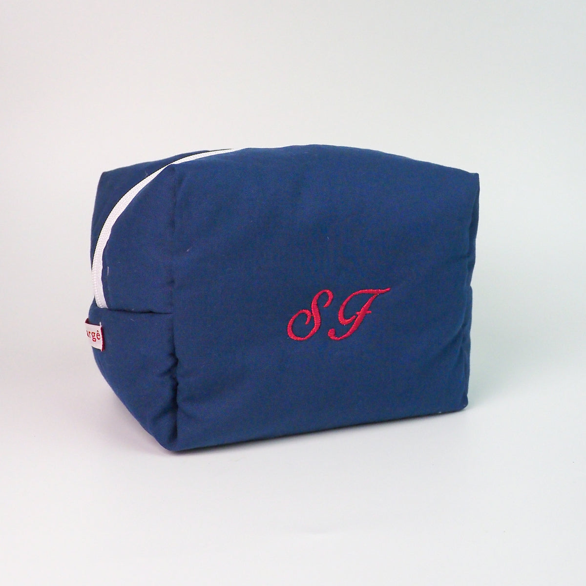 Necessaire Inicial Azul Marinho M - margê atelier