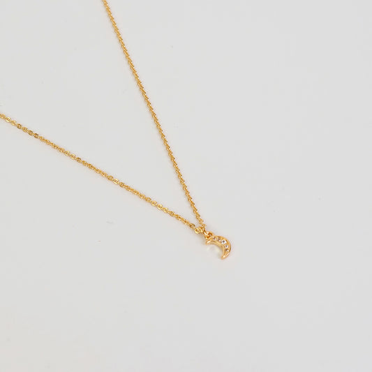 Colar lua dourado