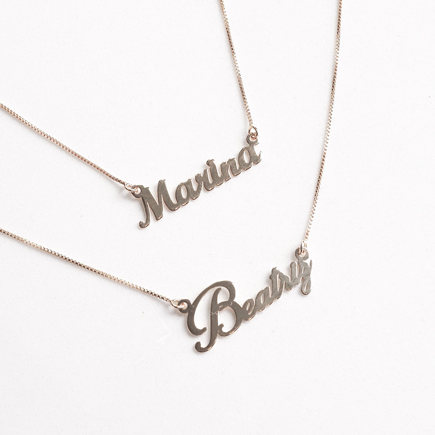 Colar Nome personalizado prateado