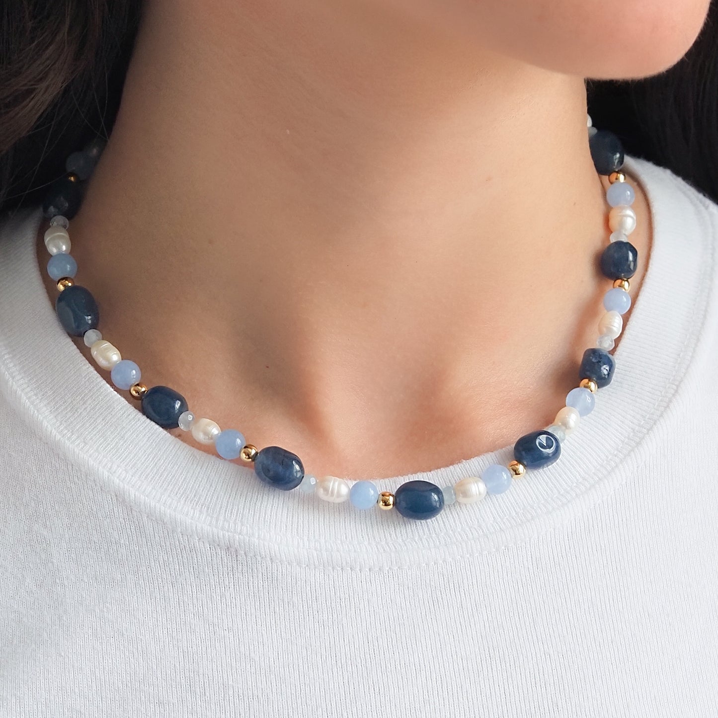 Colar azul - margê atelier
