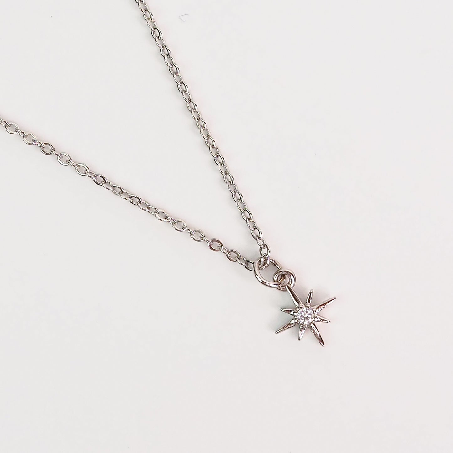Colar estrela prateado - margê atelier