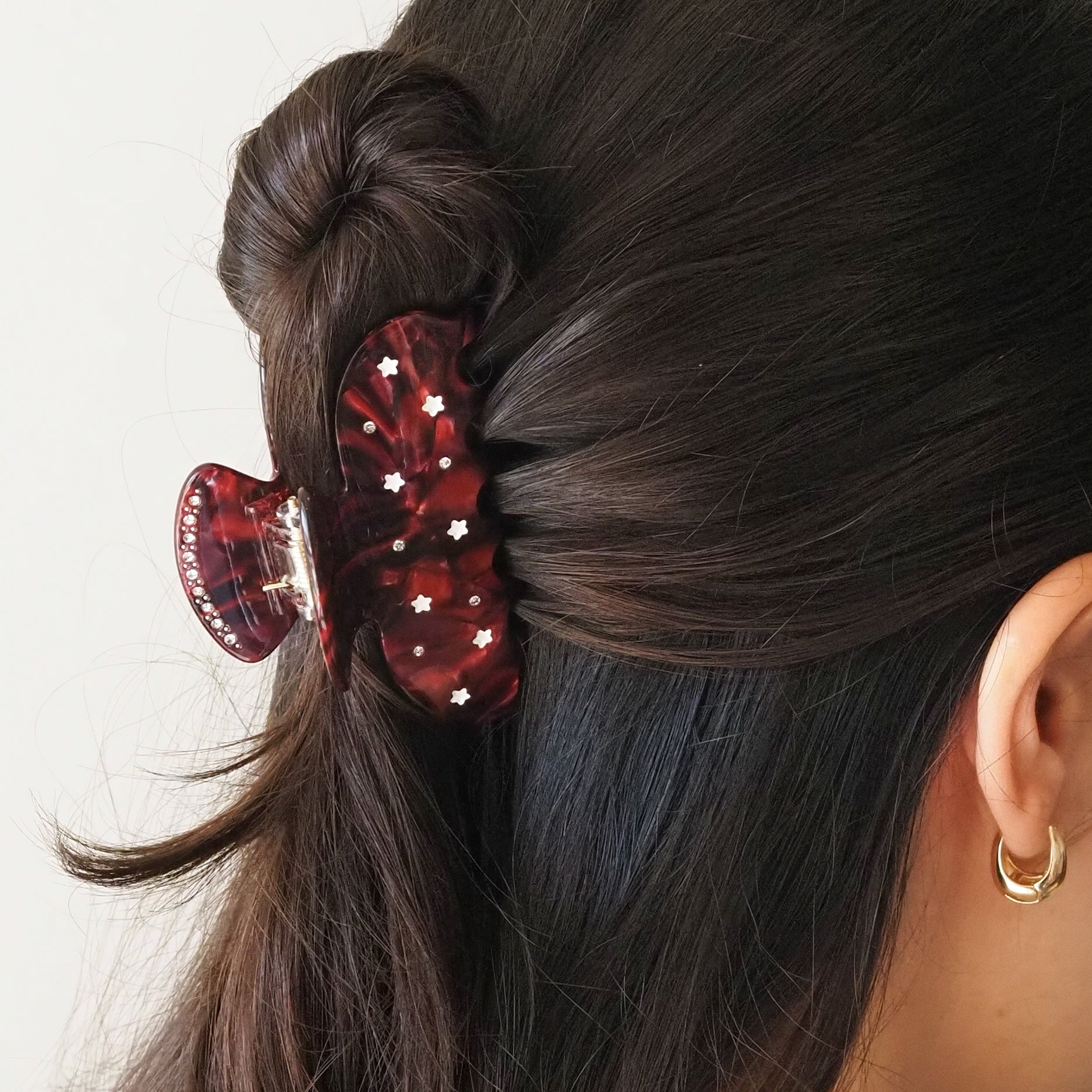 Piranha estrelada vinho - margê atelier