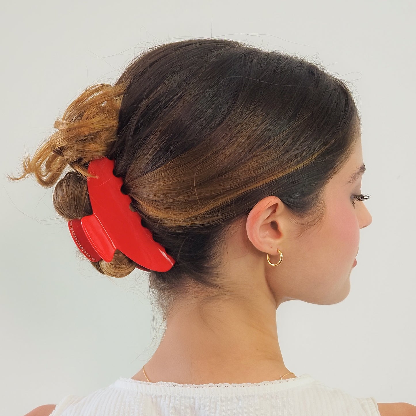 Piranha básica vermelha - margê atelier