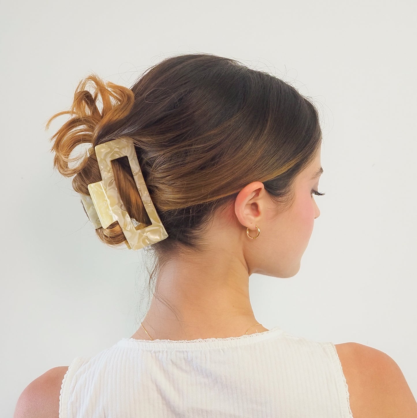 Piranha bege texturizada GG - margê atelier