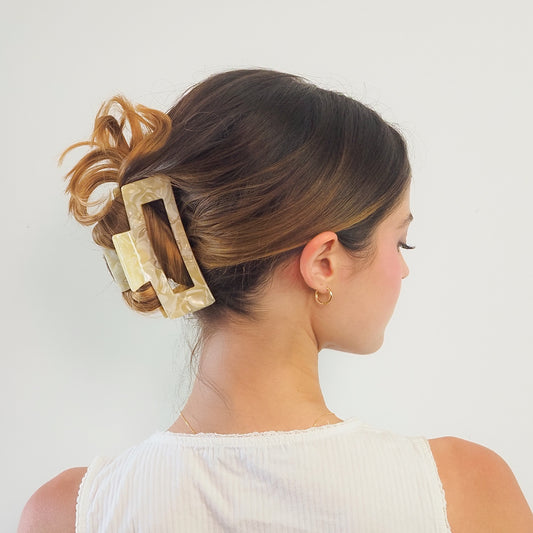 Piranha bege texturizada GG - margê atelier