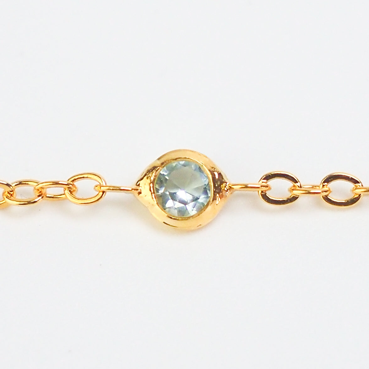 Pulseira Uma Zircônia Mês Aniversário