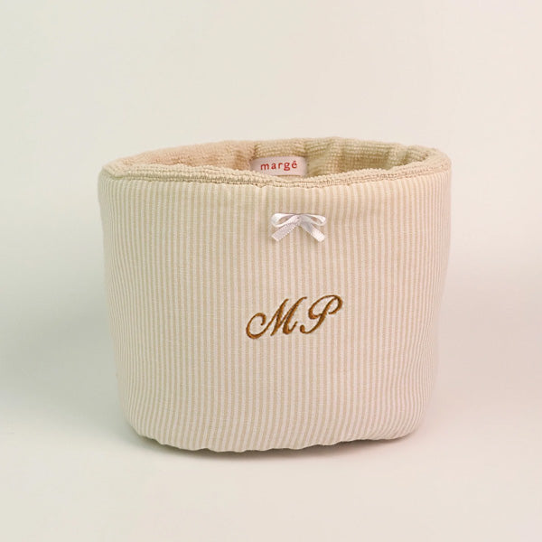 Organizador Listras Creme - margê atelier