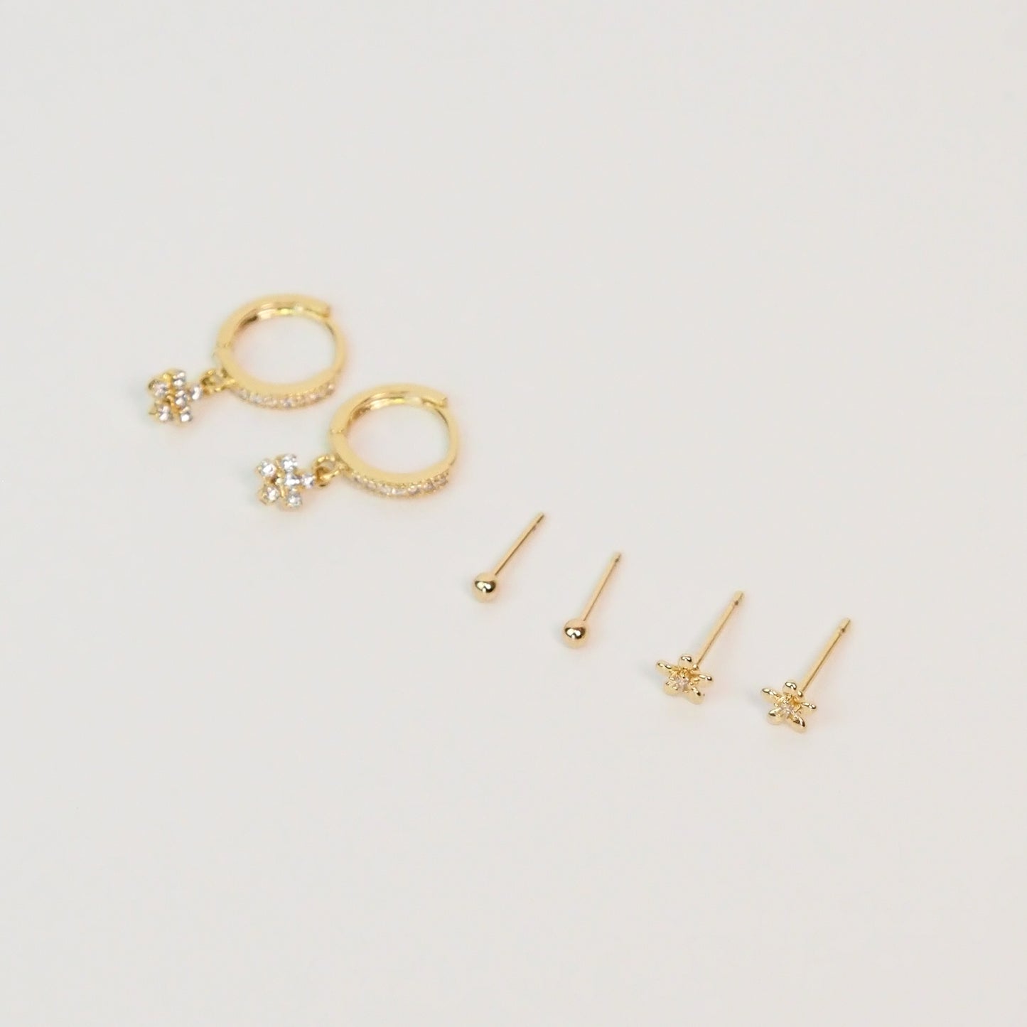 Kit Florzinha dourado