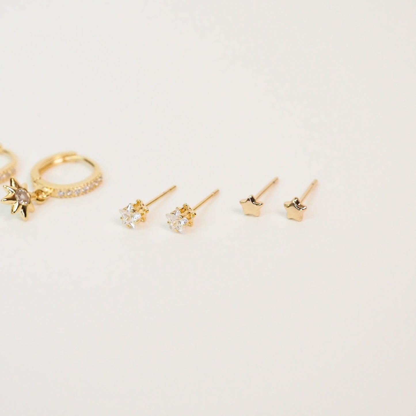 Kit estrelinha dourado