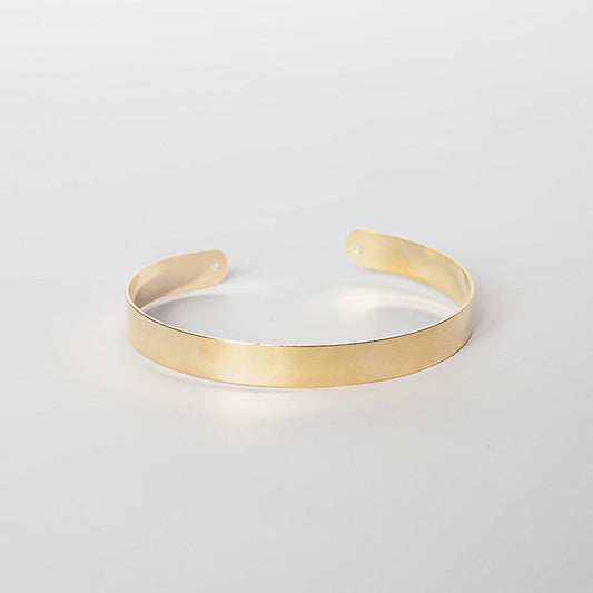 Bracelete liso dourado